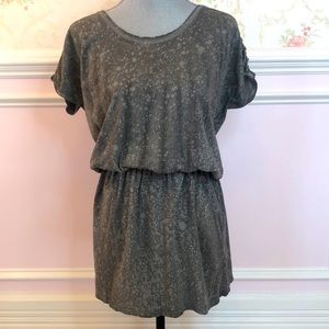 Vans Cotton Cinched Waist Dress, Size Medium